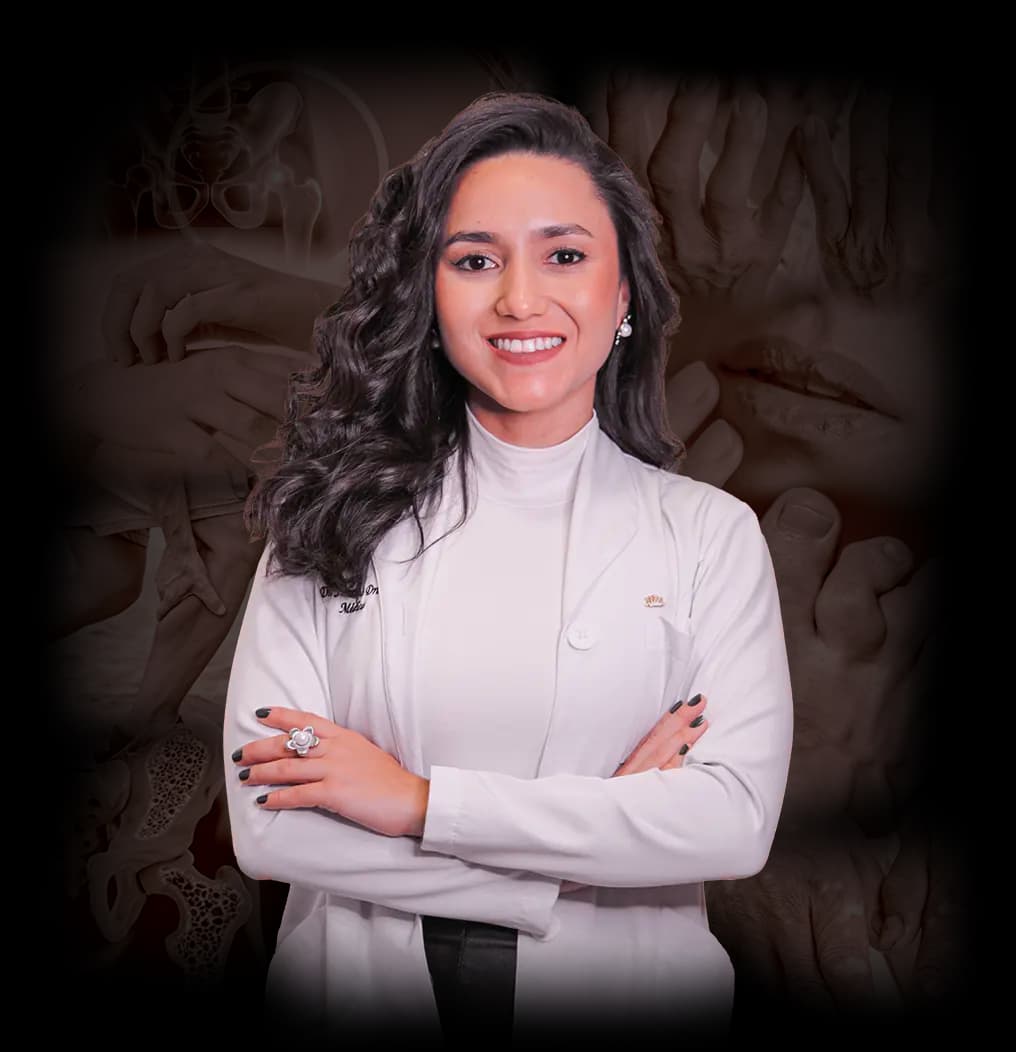 Retrato da Dra. Juliana Druzian, reumatologista